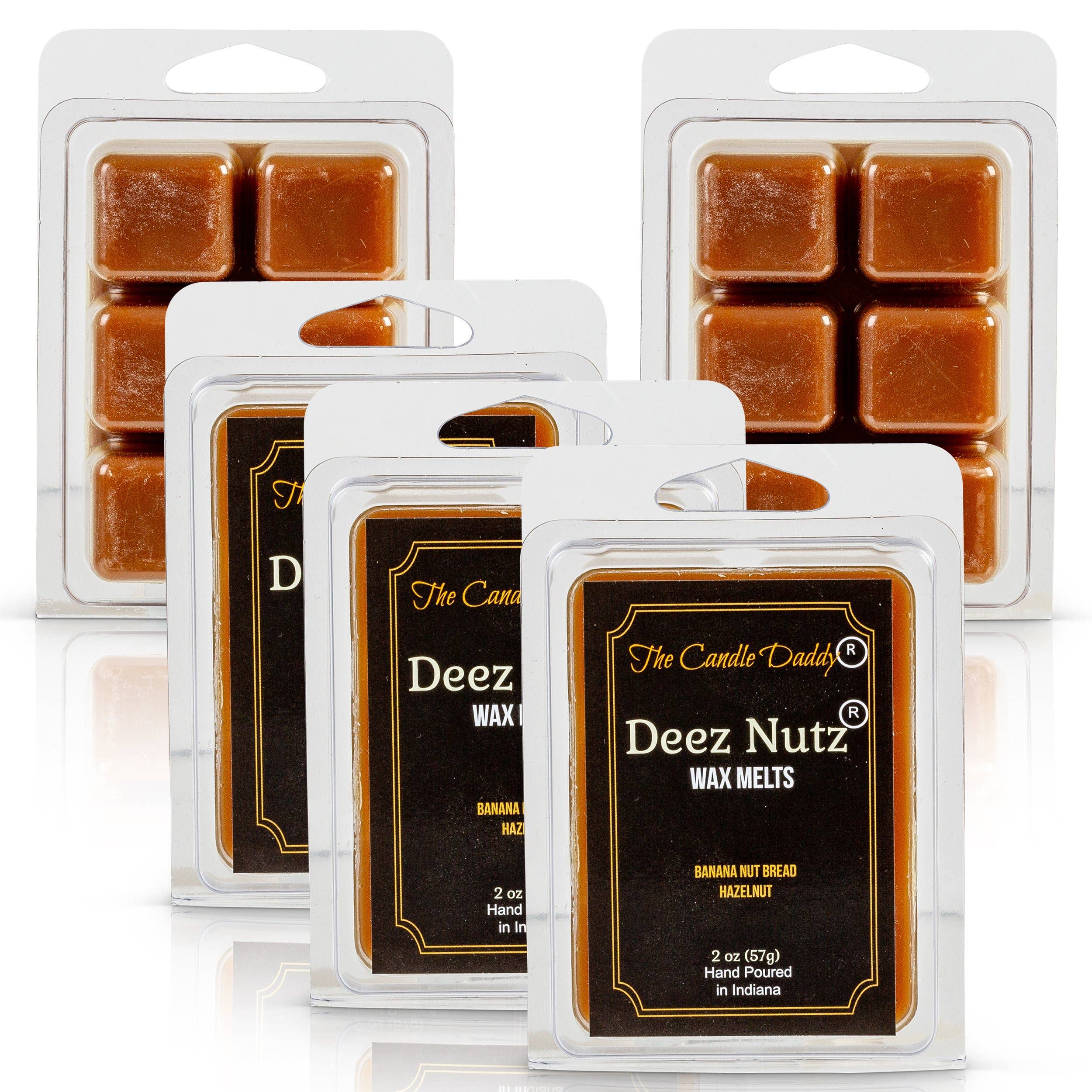 The Candle Daddy - Wholesale Wax Melt - Deez Nutz Wax Melts - Banana Nut Bread3