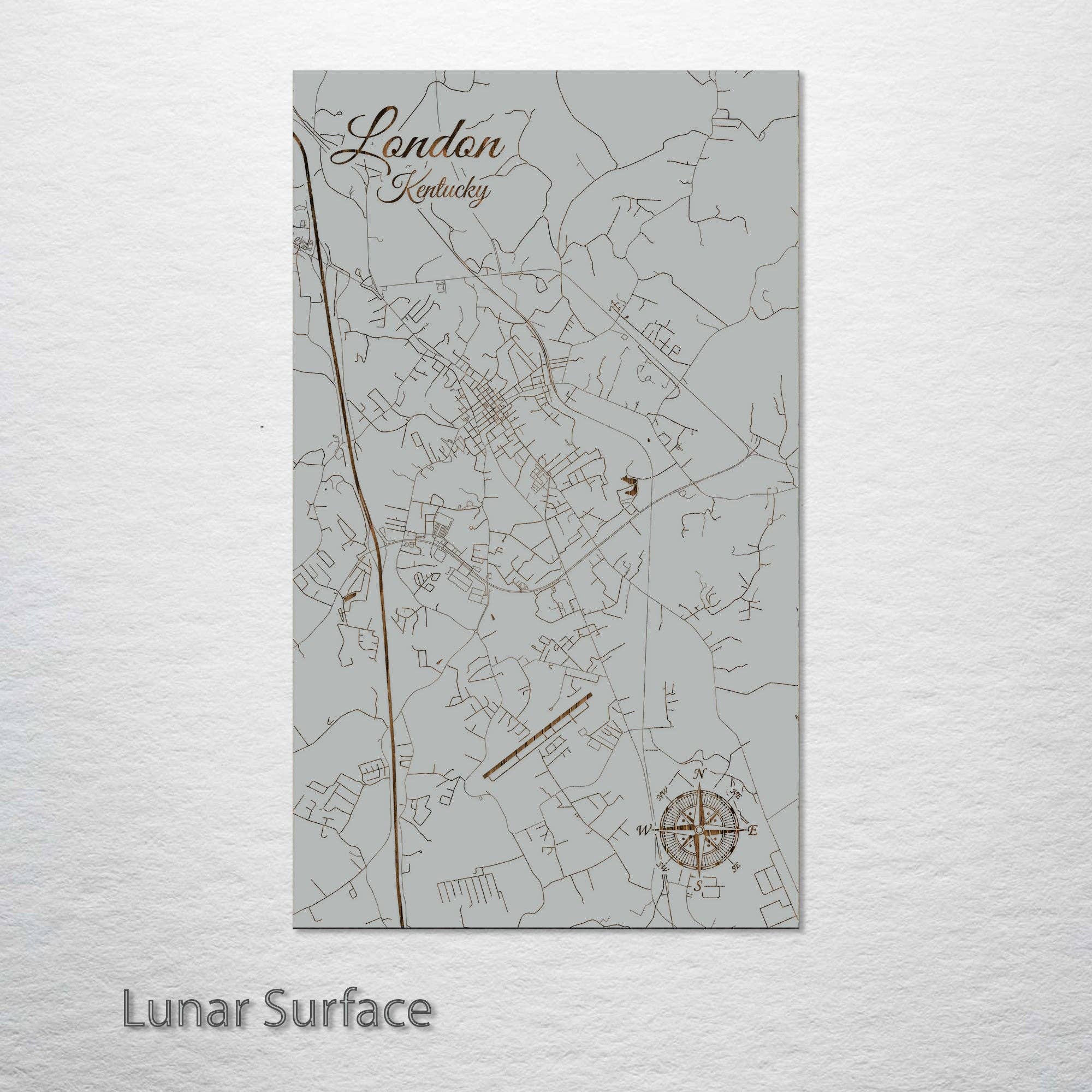 Fire & Pine - Vente Cartes - Kentucky : Plan des rues de Londres4