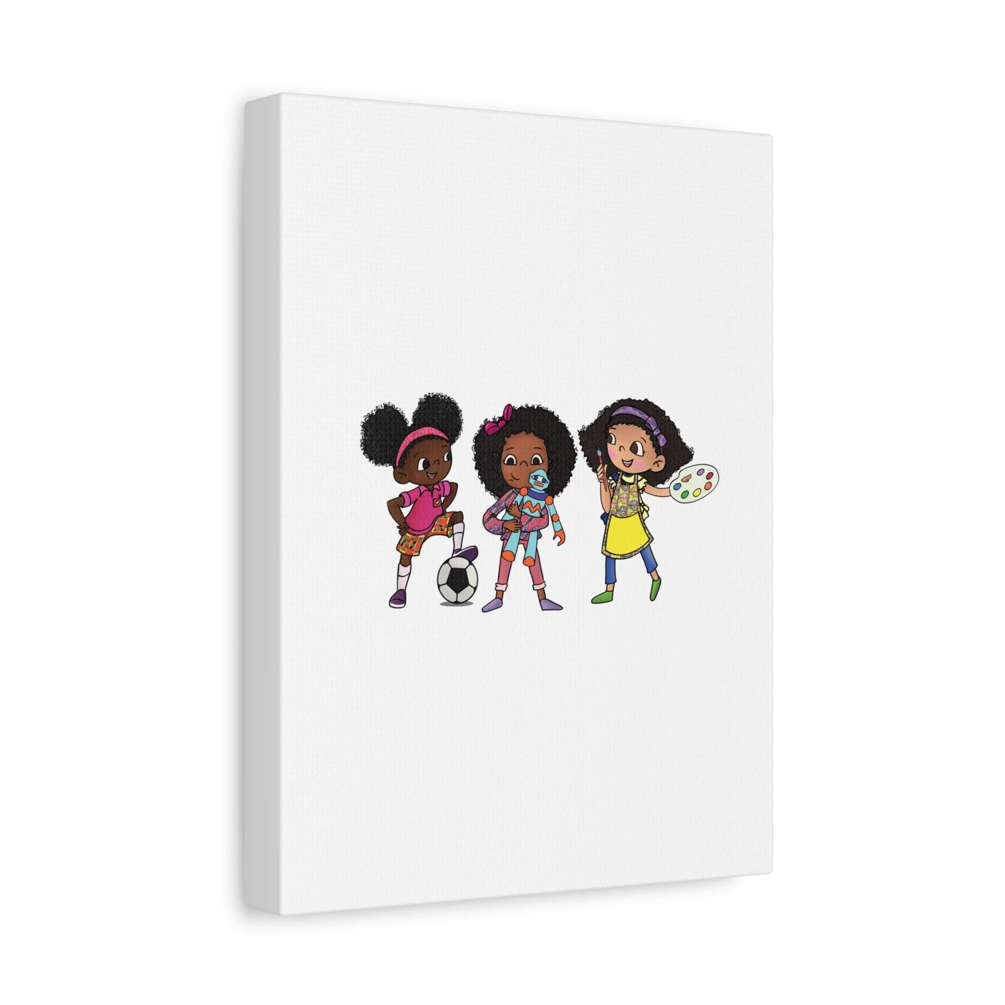Ikuzi Dolls - Wholesale Art Print - Kids & Baby - Kids' Canvas Wall Art - Playful Characters for Creative Spaces138