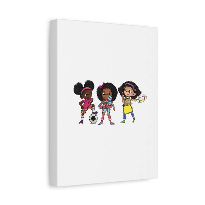 Ikuzi Dolls - Wholesale Art Print - Kids & Baby - Kids' Canvas Wall Art - Playful Characters for Creative Spaces138