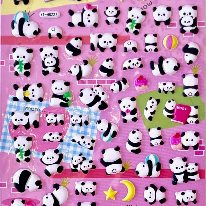 11060 Panda Tiny Puffy Stickers-10 and other Purchase Wholesale panda. Free Returns & Net 60 Terms on Faire trending on Faire.