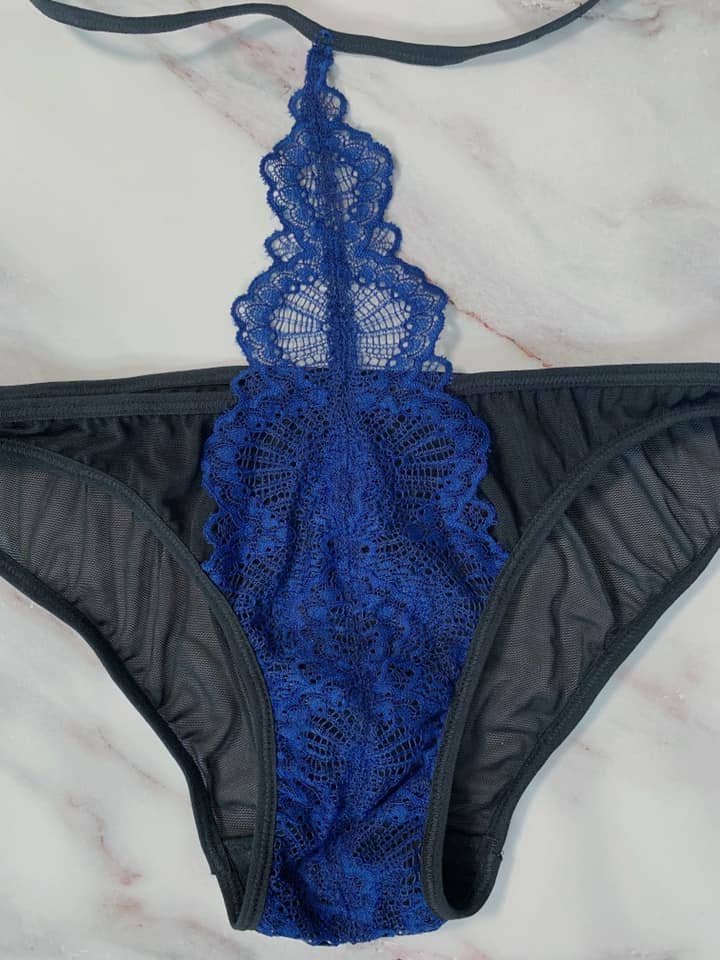 Annmarie Kahn - Wholesale Underwear - Women's - Chelsea High Waist Strappy Lace Sheer Bikini Panty9