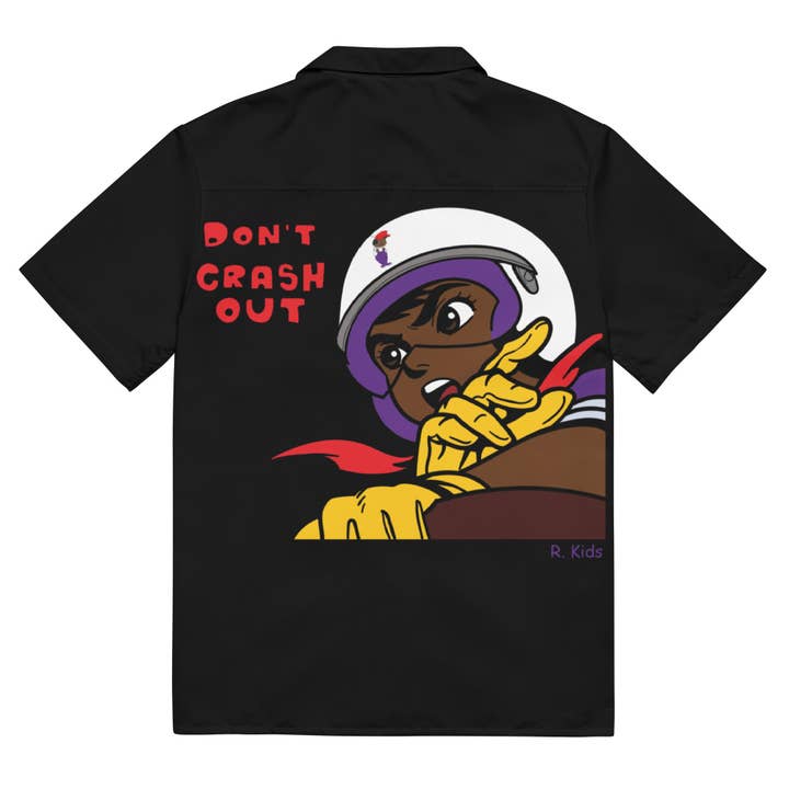 Chemise Don't Crash Out pour la vente par Rowdy Kids