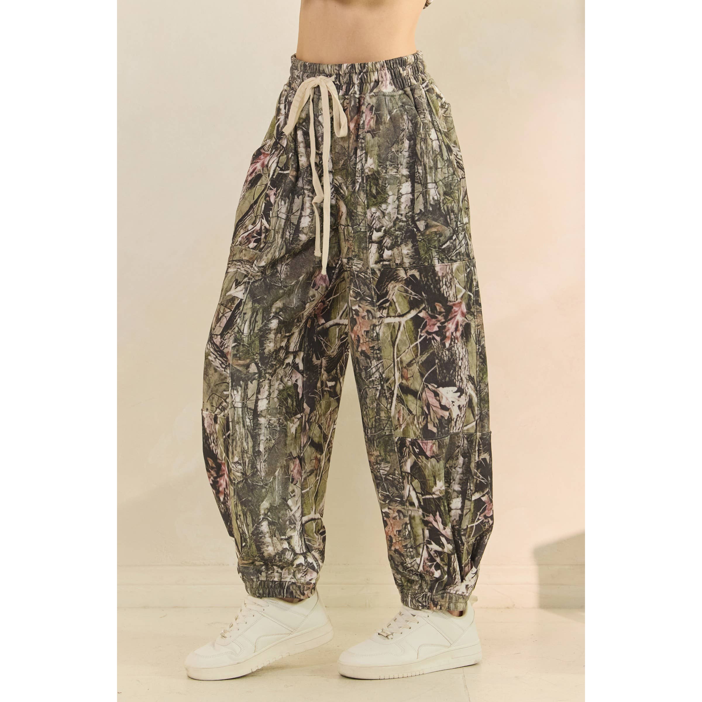 Veveret - Wholesale Pants - Women's - Printed French Terry Pants22