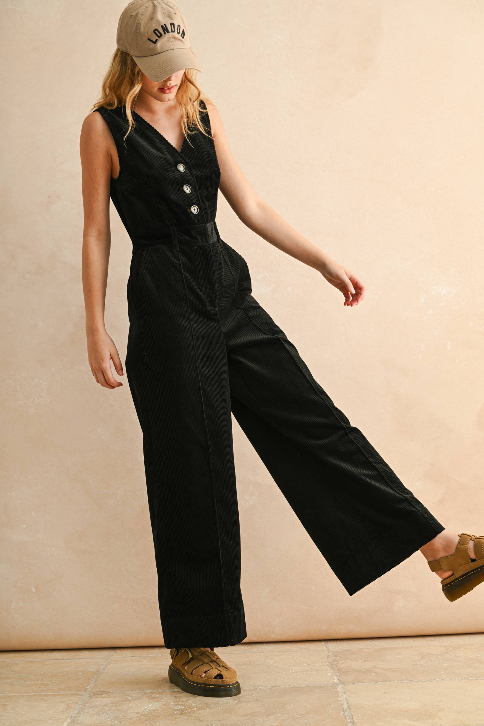 MIOU MUSE - Wholesale Jumpsuit - Women's - JU5682   CORDUROY JUMPSUIT4