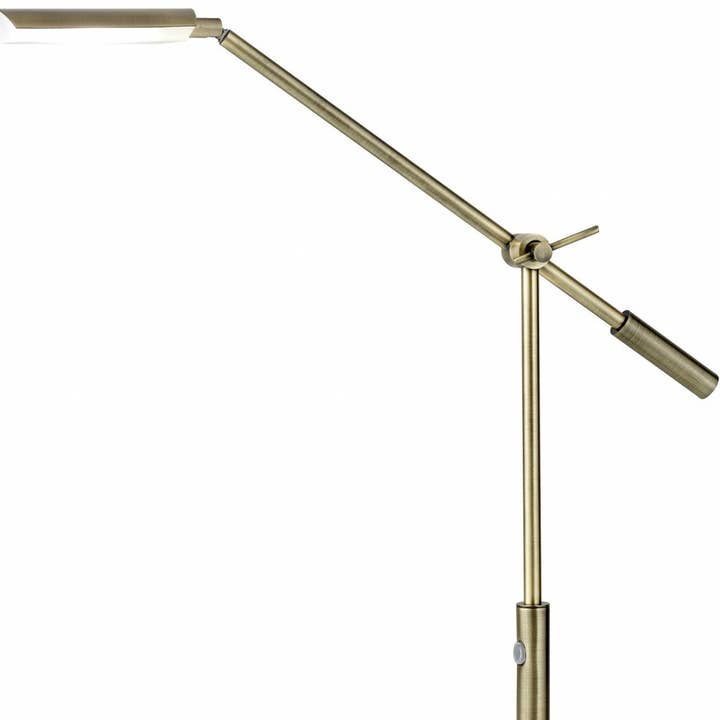 HomeRoots - Wholesale Accent/bureaulamp - Strakke verstelbare en dimbare LED-bureaulamp van messingmetaal2
