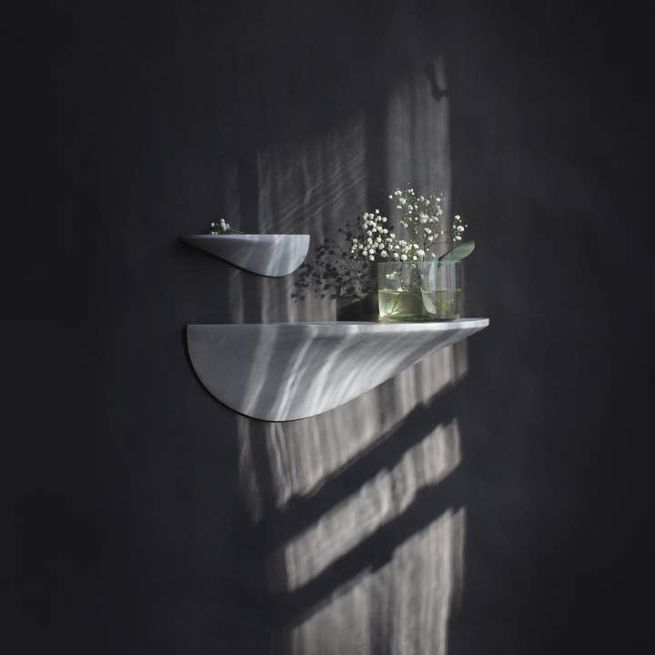 Formpoet - Wholesale Wall Mounted Shelf - Wall shelf concrete large - light grey1