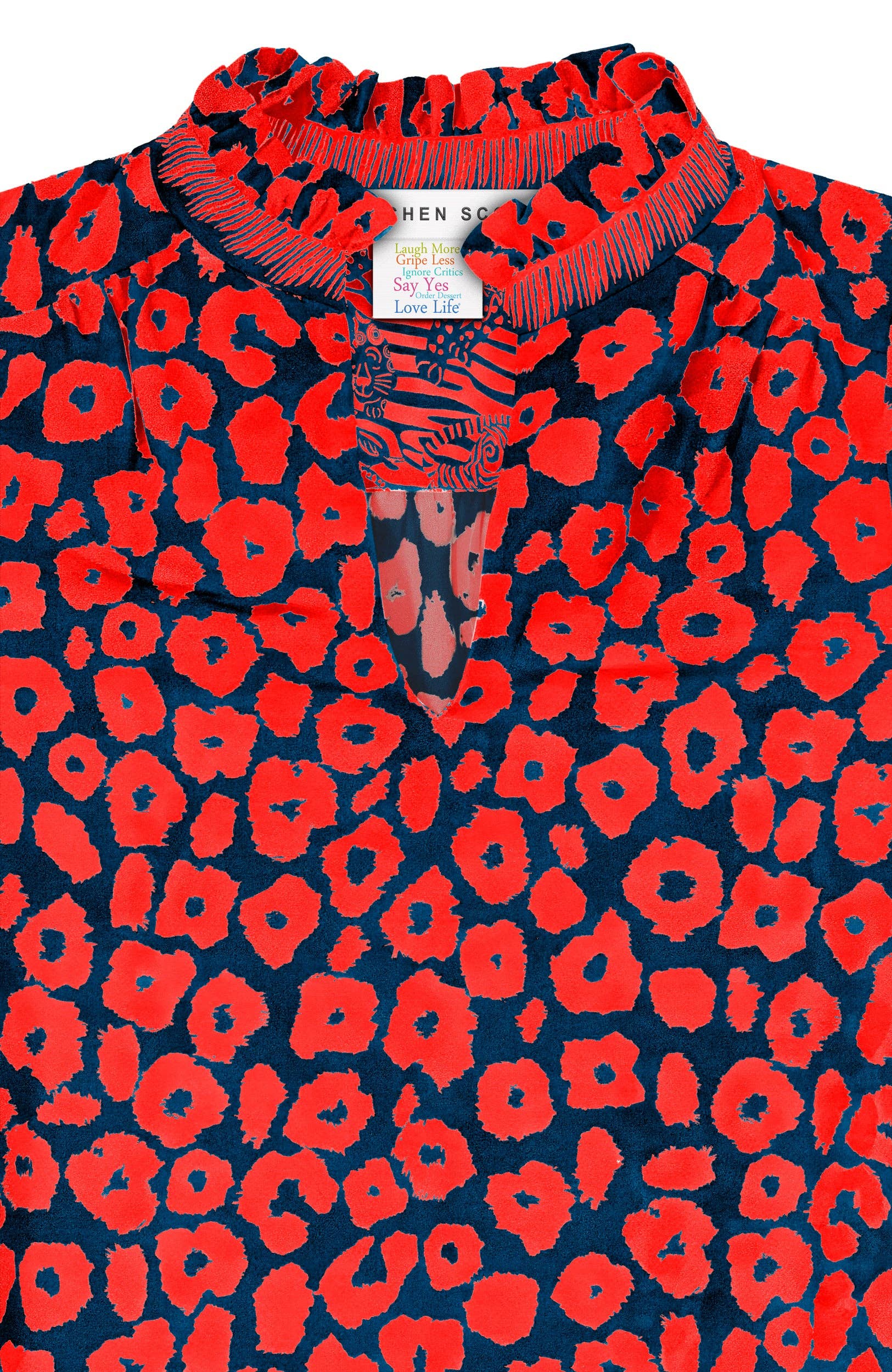 Gretchen Scott LLC - Vente Tunique – femme - Tunique Ruffleneck - Me Jane17