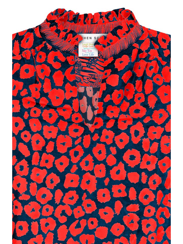 Gretchen Scott LLC - Vente Tunique – femme - Tunique Ruffleneck - Me Jane17