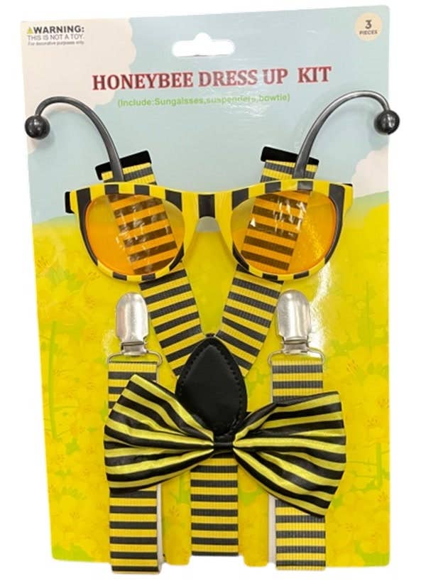 KBW Global Corp. - Wholesale Costume - Unisex - Honeybee Dress-Up Kit