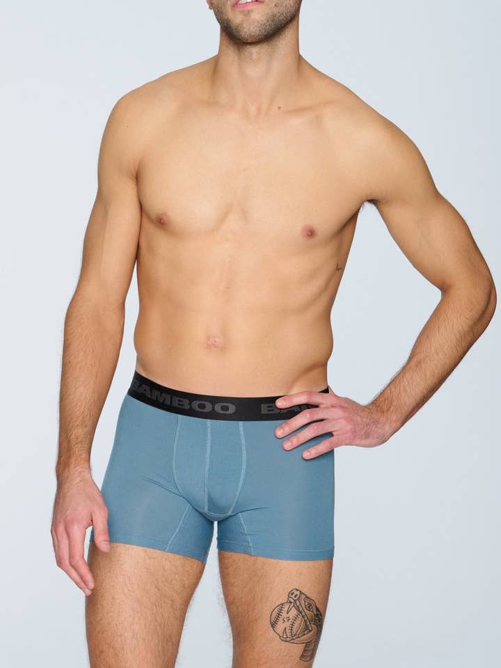 Bamboo Underwear - Wholesale Underwear - Men's - Men's Boxer 4"32
