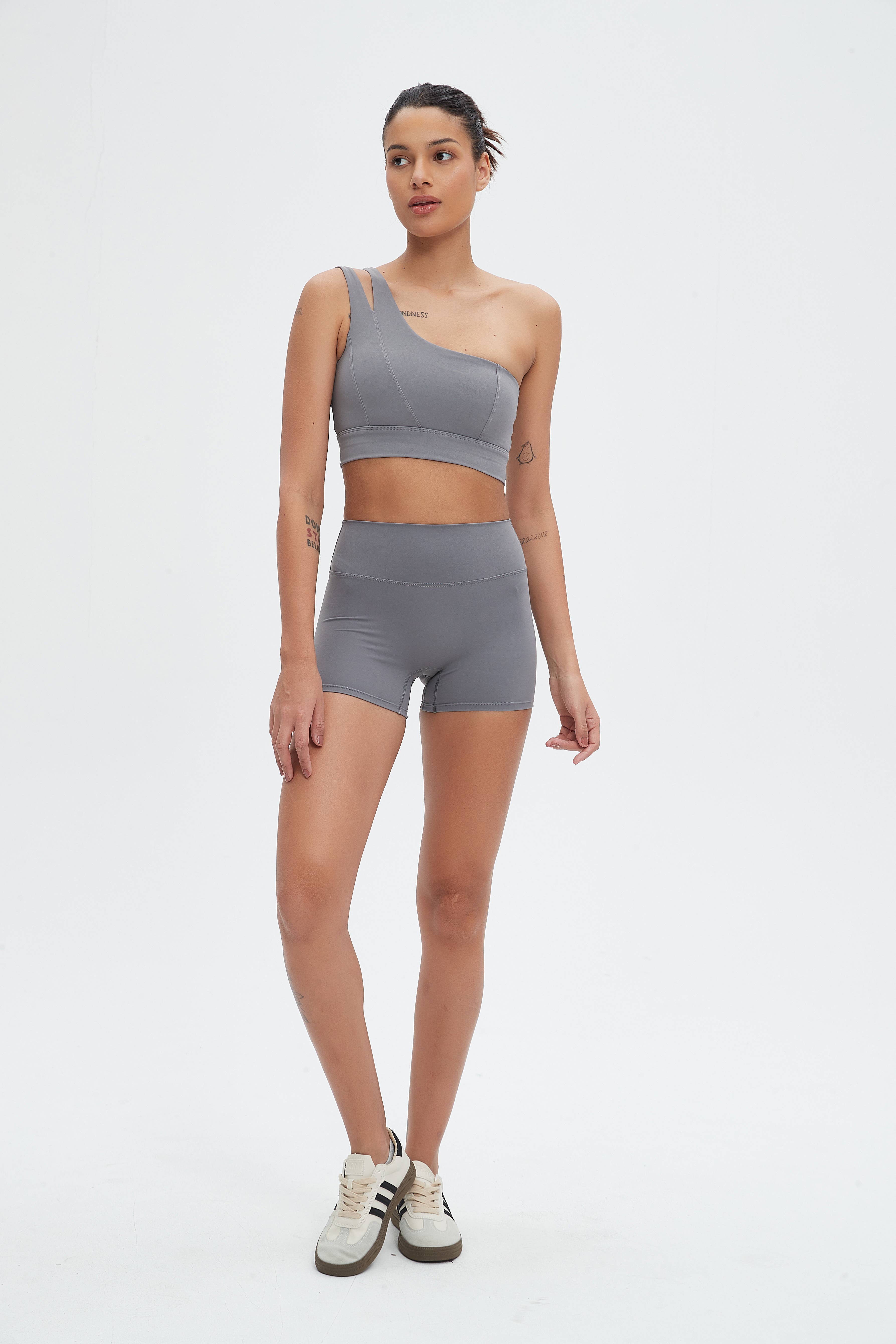 Mantra Active - Wholesale Athletic Shorts - Women's - Nikki SoftBalance™ High-Waisted Active Shorts11