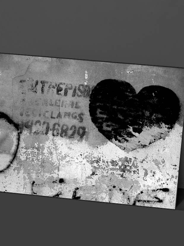 Argentina / Red Heart 277 / Greeting Card for wholesale by Eliot Siegel & The British Art Gallery