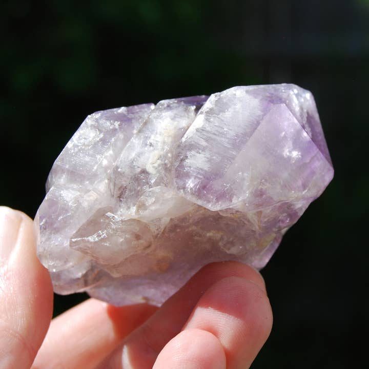 Caspar Curiosities - Wholesale Spiritual Stone/Crystal - 2.7in 161g DT ET Elestial Fenster Amethyst Quartz Crystal Cathedral, Mali wa105
