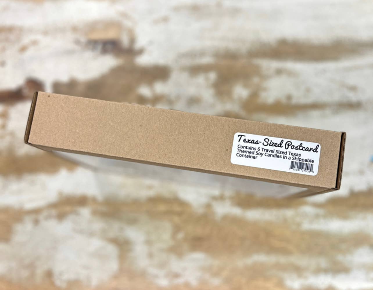 White Rock Soap Gallery - Wholesale Travel Candles - Texas-Sized Postcard - Travel Candle Gift Set2