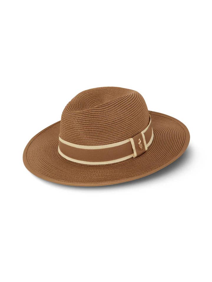 Studland Fedora Tan für den Großhandel von Hortons England