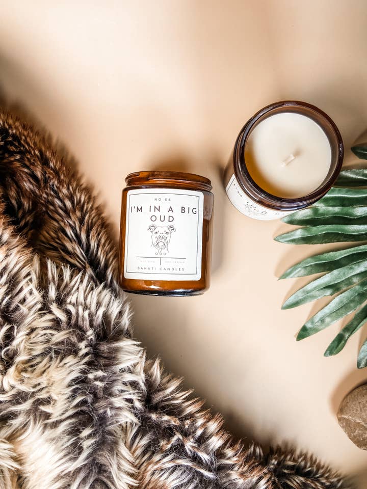 I'm in a big oud - vela de 8 onzas para venta al por mayor de Bahati Pets