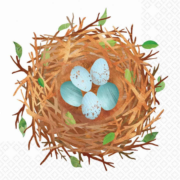 Pappersservetter 20 st Fågelbo för wholesale av Boston International