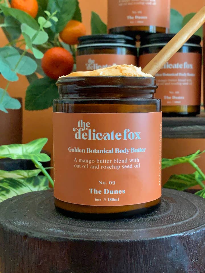 The Dunes Golden Botanical Body Butter for wholesale by The Delicate Fox