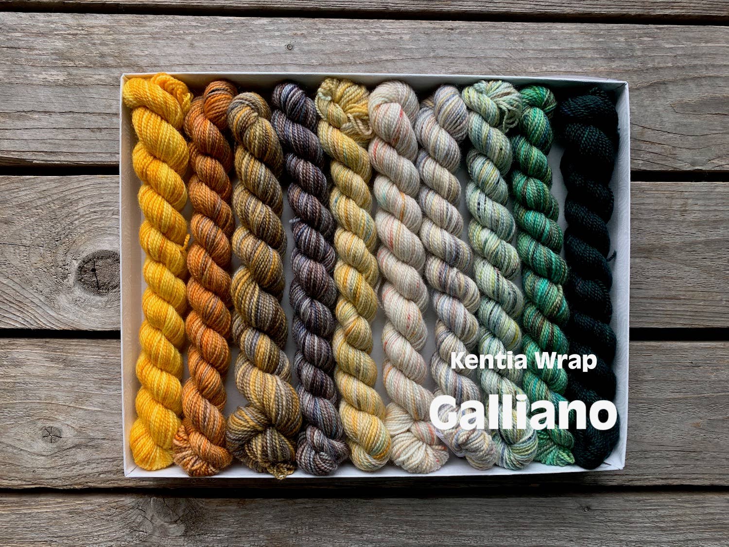 Koigu Wool Designs - Vente Fils à tricoter - Coffret de laine Koigu Pencil Box groupe 112