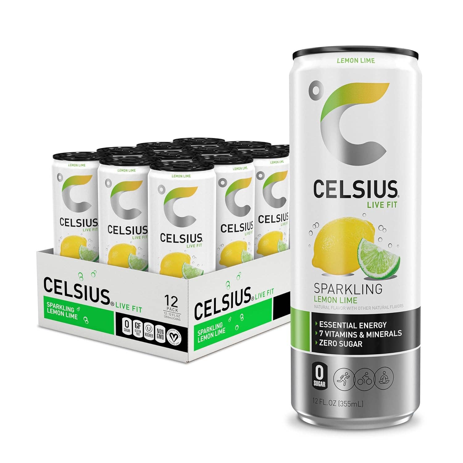 Swift Trade Group LLC - Vente Boisson sportive et énergisante - Boisson pétillante de remise en forme Celsius, 12 oz4
