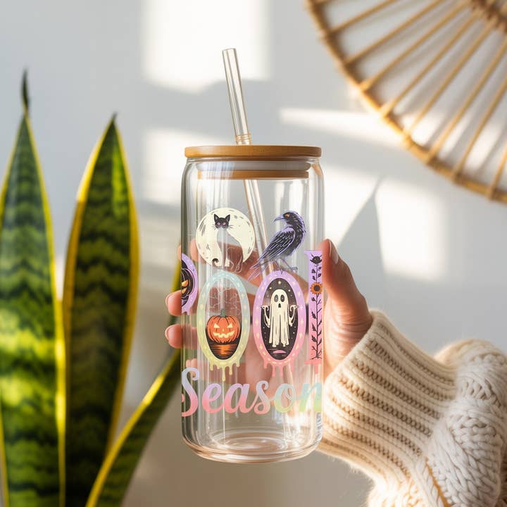 Spooky Season Beker met Deksel en Rietje voor wholesale door CoRo & Company