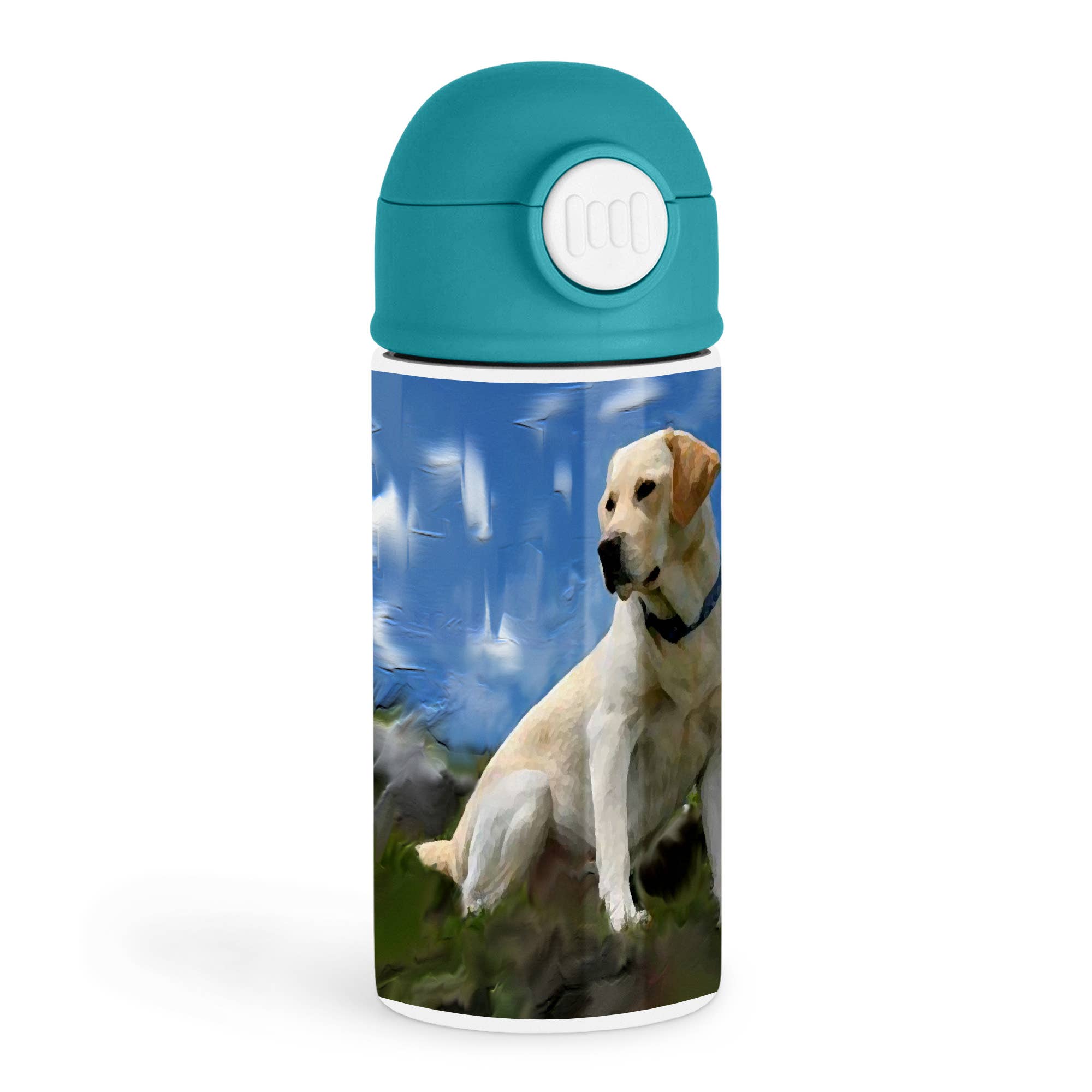 3dRose - Vente Bouteilles d'eau - 3dRose, Labrador Retriever, Gourde pour enfants0