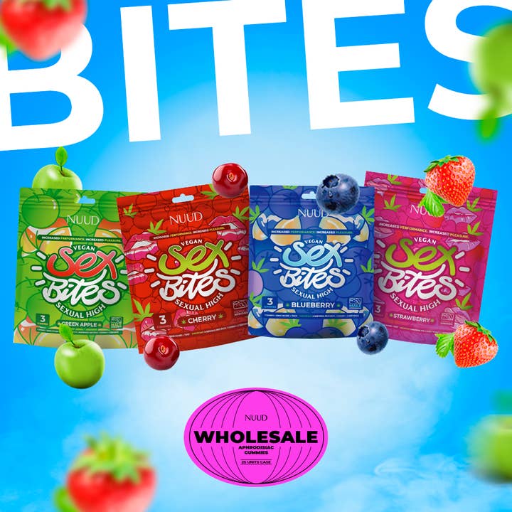 Aphrodisiac Gummies - 25 Units Case (Unit Price: $5.00) for wholesale by Breathe Easy Infusion LLC