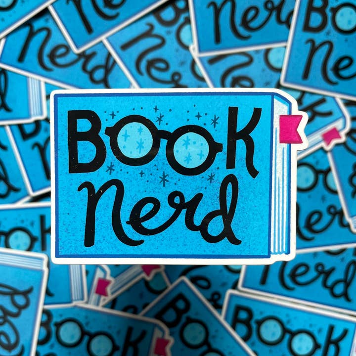 Rather Keen - Wholesale Sticker - Book Nerd vinyl sticker - book lover sticker