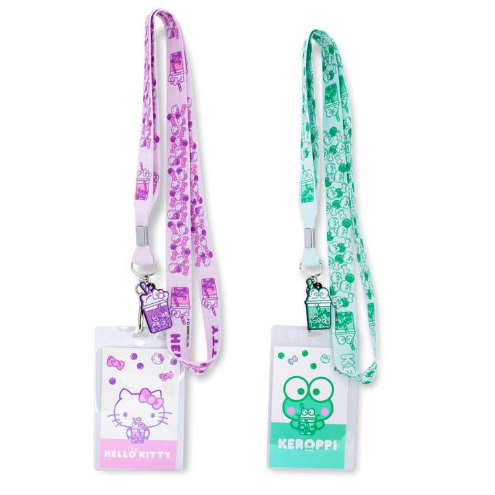 Sanrio Hello Kitty and Keroppi Lanyard Set of 2 for wholesale by Toynk