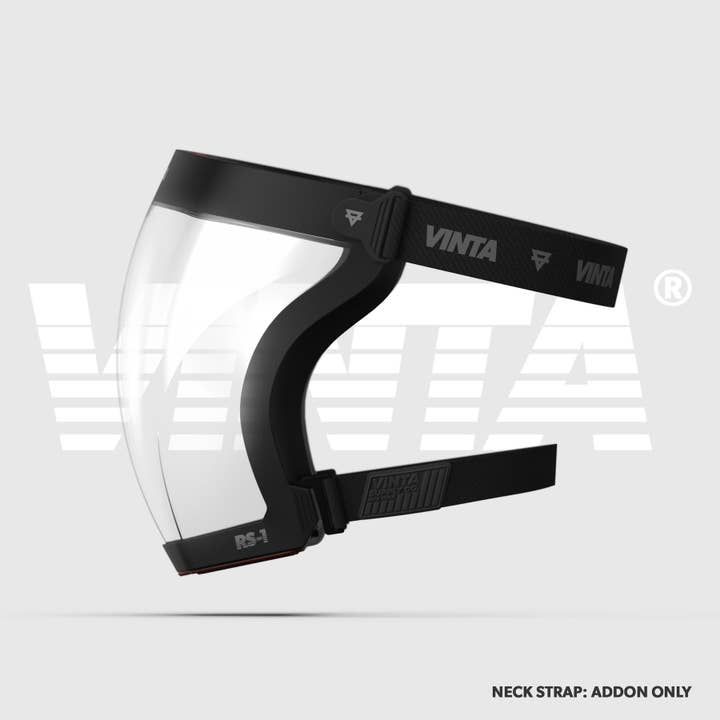 VINTA - Wholesale Protective Face Mask/Shield - Rs-1 Black1