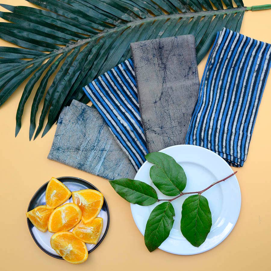 Ichcha – Guardanapo e pano de jantar por atacado – Pano de Mesa de Jantar Guardanapo de Mesa (Conjunto de 4) - Risca7