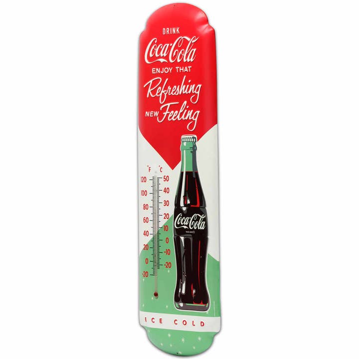 Open Road Brands, LLC - Wholesale Thermometer - Coca-Cola Refreshing New Feeling Wall Thermometer1