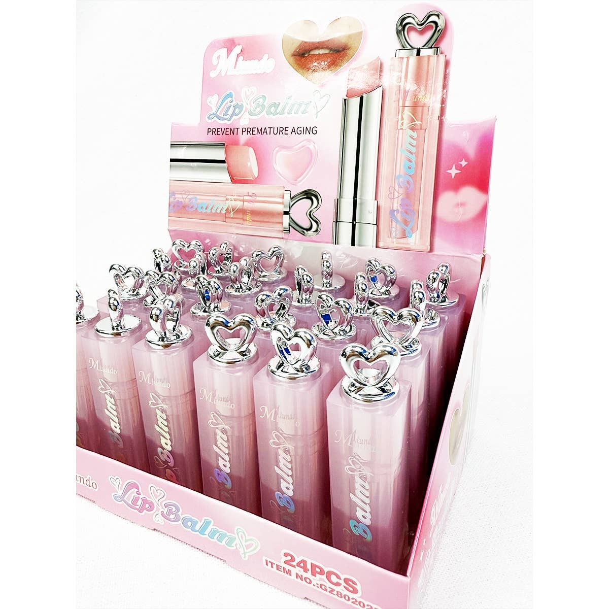 PINK Everyday Moisture Clear Lip Balm for wholesale on Faire5