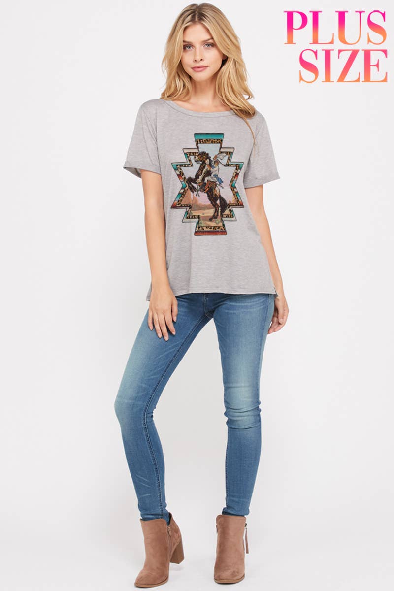 Phil Love – wholesale Screen printed t-shirt – Women′s – T647BPG10634A1