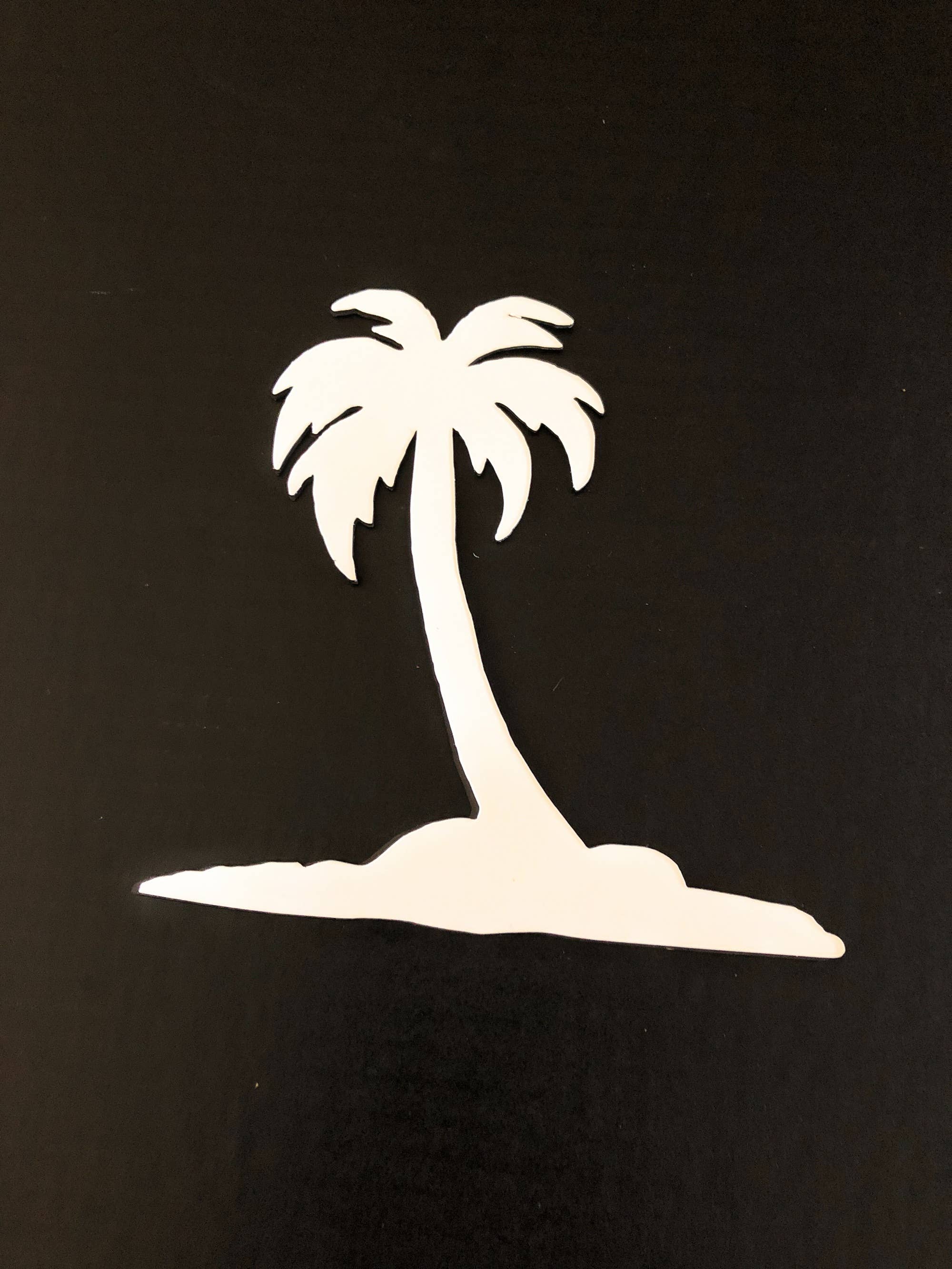 DCentral Magnetics – Engroshandel Magnet – DCentral Island Palm Fleksibel skærm Magnet-størrelse 7.5" x 7.5"3