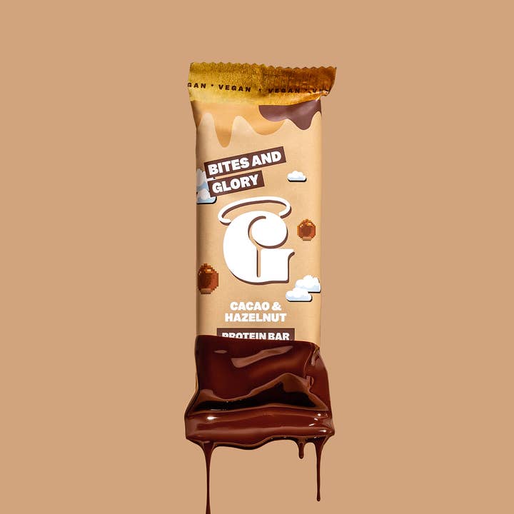 bitesandglory – wholesale Snack bar – Chocolate Hazelnut protein bar1