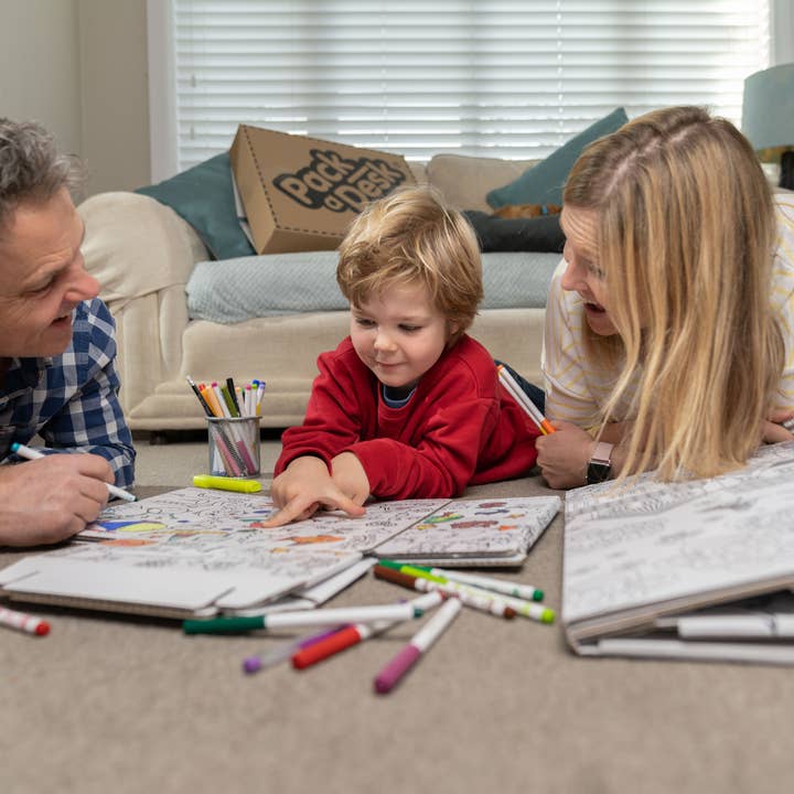 The Toy Tribe - Wholesale Build-a-toy – Child - Pack a Desk Jr - Children's Activity Desk4