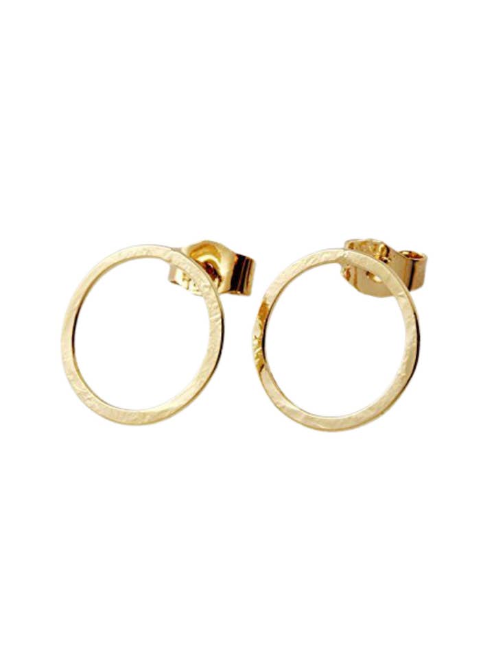 Brincos de círculo minimalista por atacado de C.J.ROCKER