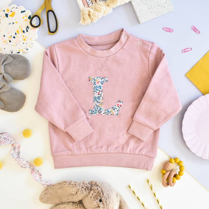 Jersey rosa personalizado Liberty of London para bebés y niños para venta al por mayor de My Little Shop UK