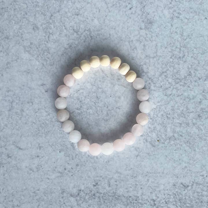 Batu Suci Handmade Jewelry - Wholesale Beaded bracelet - Feel to Heal Diffuser Bracelet | Rose Quartz Aromatherapy Bracelet1