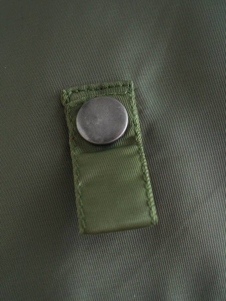 GREEN Flight jacket-style short cotton-padded jacket for wholesale on Faire6