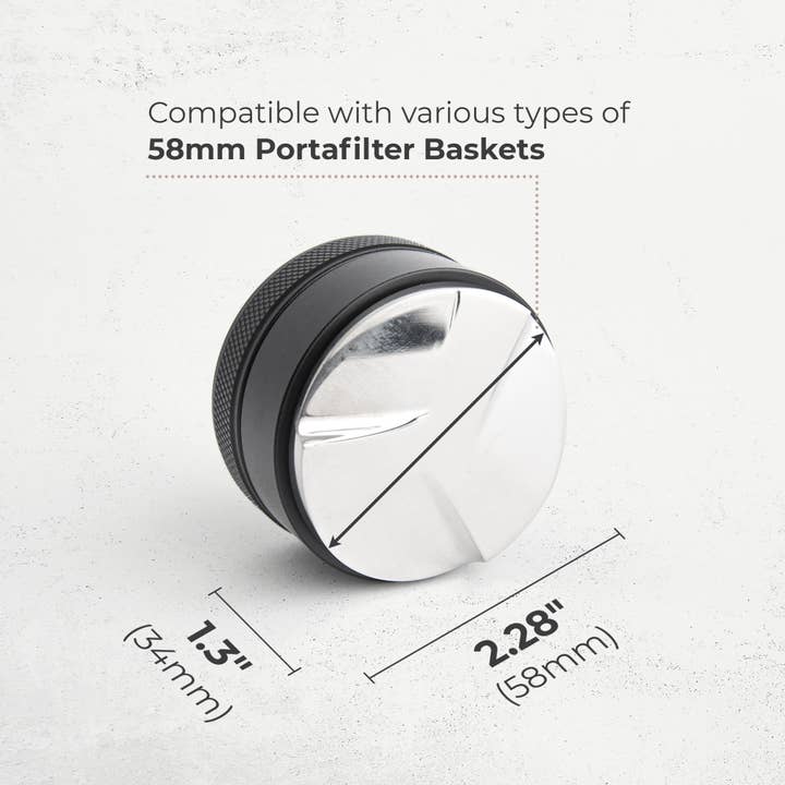 Kaffe - Wholesale Kitchen Tool/Gadget - Kaffe 58mm Coffee WDT - Adjustable Depth Stainless Steel2