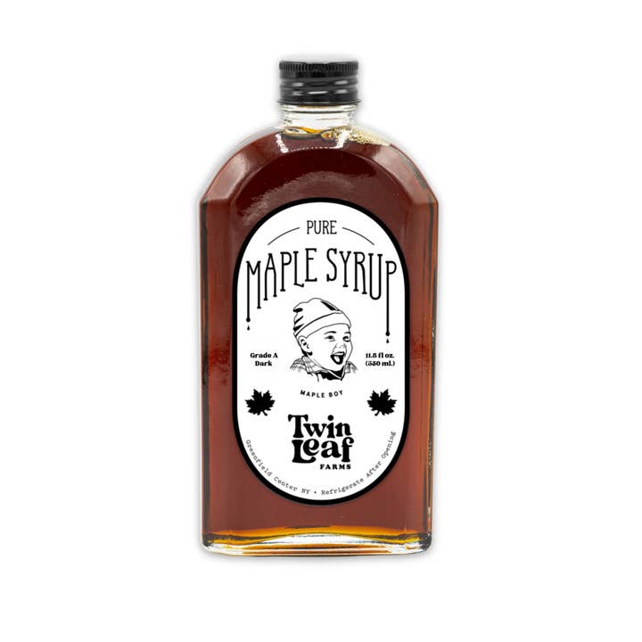 Twin Leaf Farms - Wholesale Maple Syrup - Robust Maple Syrup Wholesale Case of 12