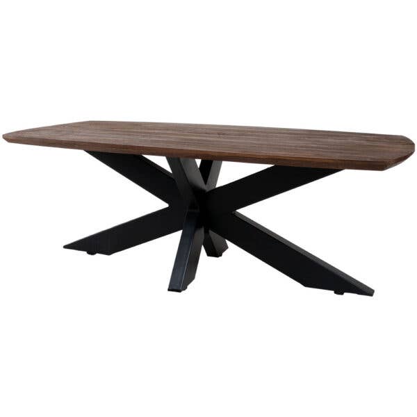 Home67 - Wholesale Coffee Table - Felix Coffee Table — Espresso Mango Wood — 120 x 55 cm