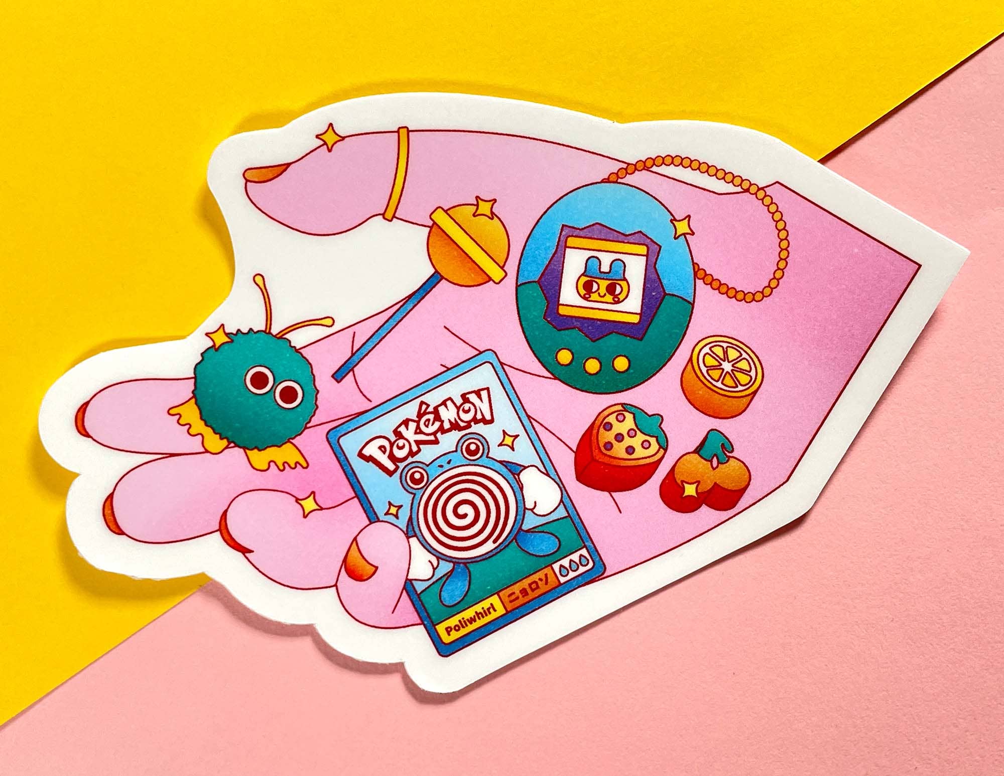 Kidnichols – Großhandel Aufkleber – Matter Vinylaufkleber für Kinder der 90er Jahre | I Love The 90's | Nostalgic S3