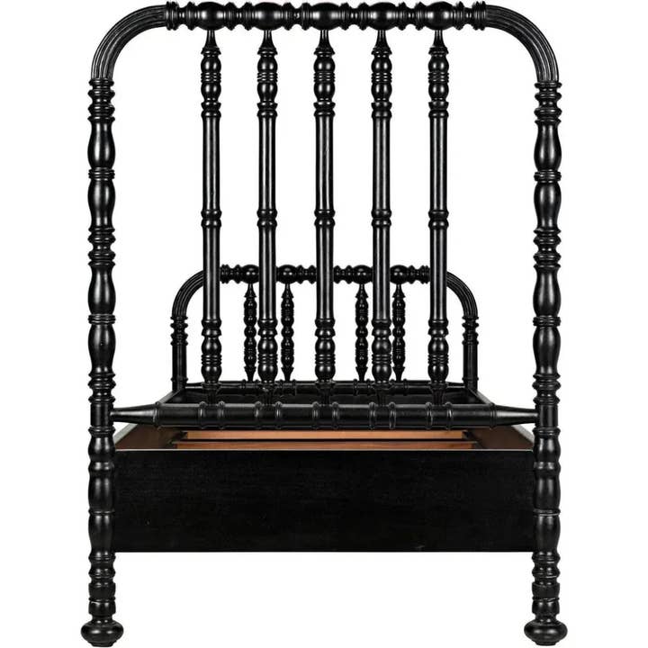 LOOMLAN - Wholesale Bed - Bachelor Black Wooden Bed Frame28
