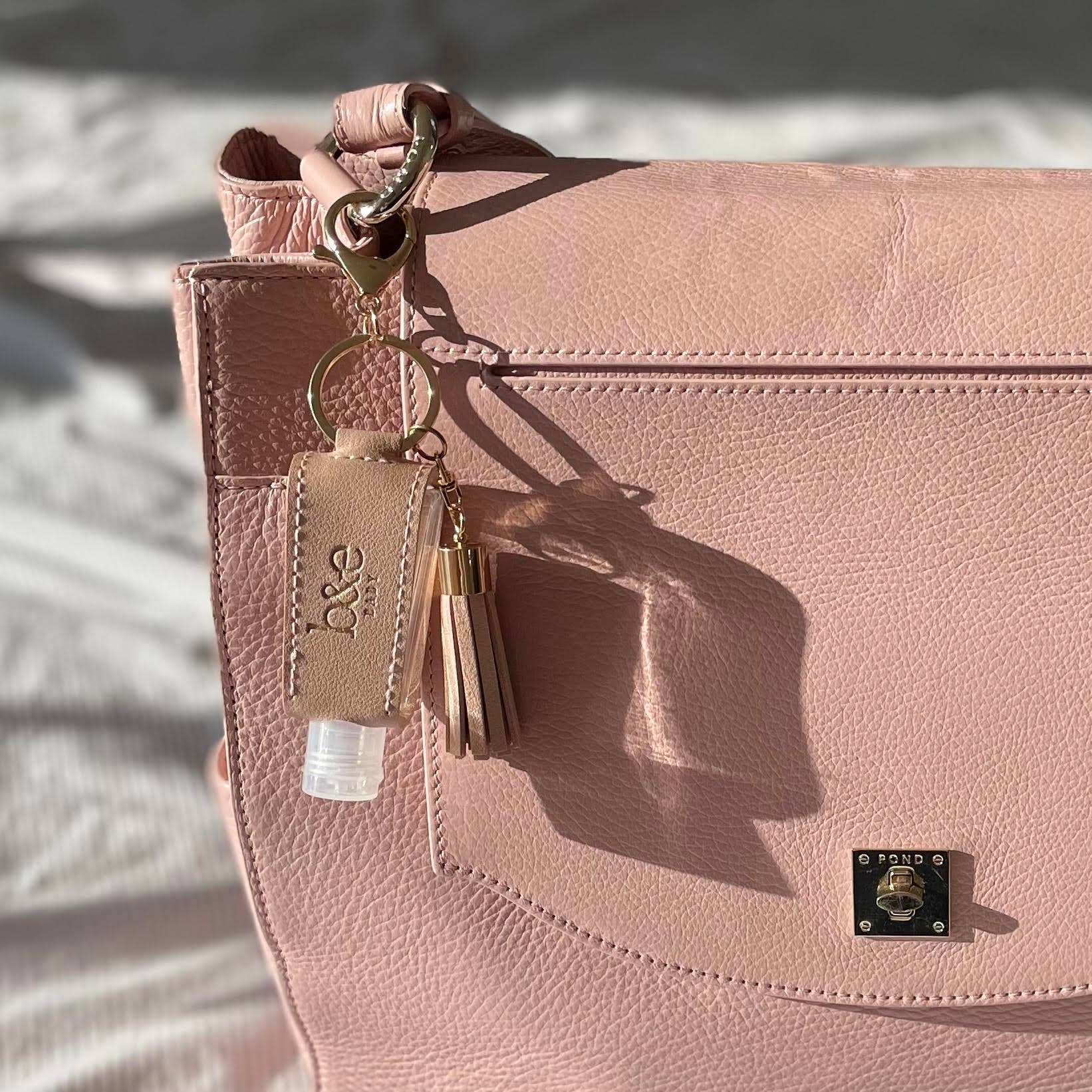 Ben & Ellie Baby – wholesale Hand sanitiser – Hand Sanitiser Holder - Blush4