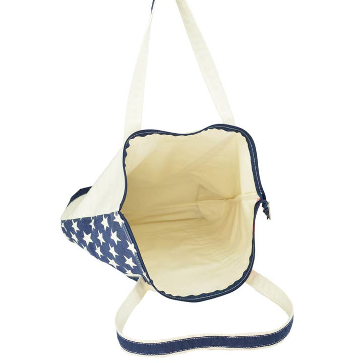 Dalix - Wholesale Tote Bag - Women's - DALIX Flag Tote Bag USA American Pride Shopping Bag5