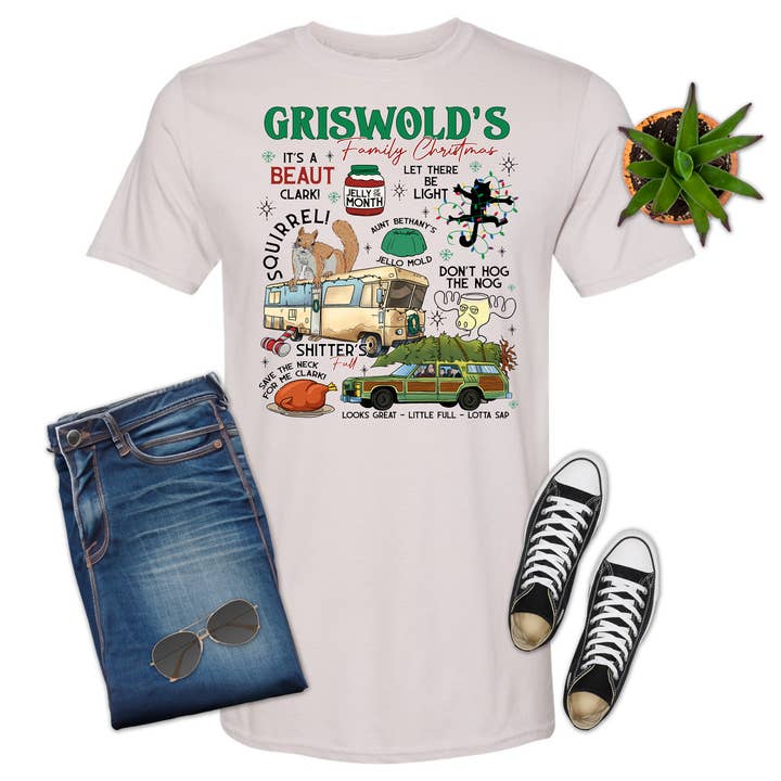 Griswold's Collage Christmas, Funny, Shirt, T-shirt for wholesale by 316 Legacy LLC